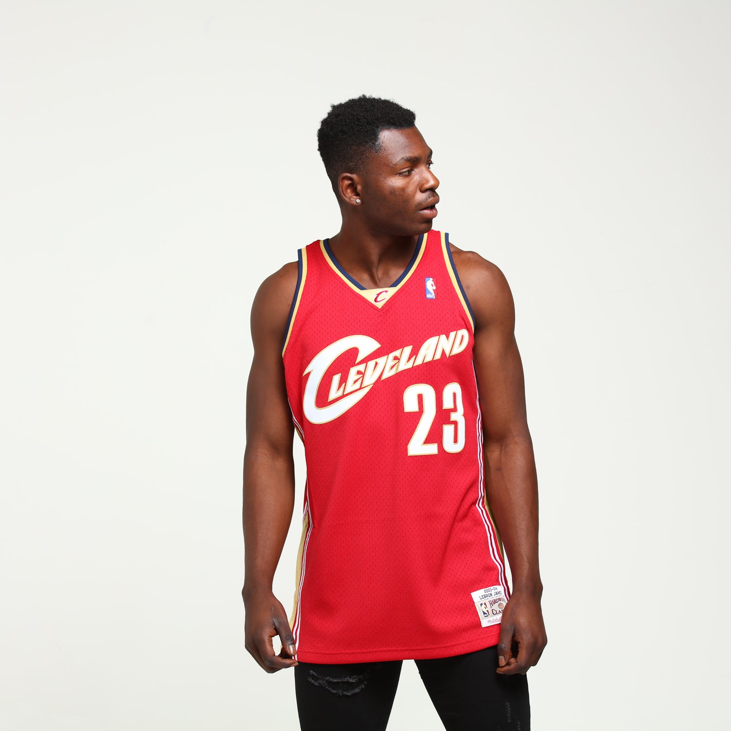 Uomo Basket Uniforme Swingman sportswear LeBron James 23 # Cleveland Cavaliers Basketball Jersey S-2XL Giovent/ù Senza Maniche Outdoor traspirante maglia Vest